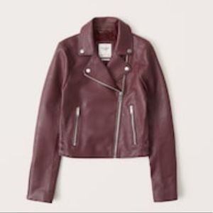 Vegan leather jacket